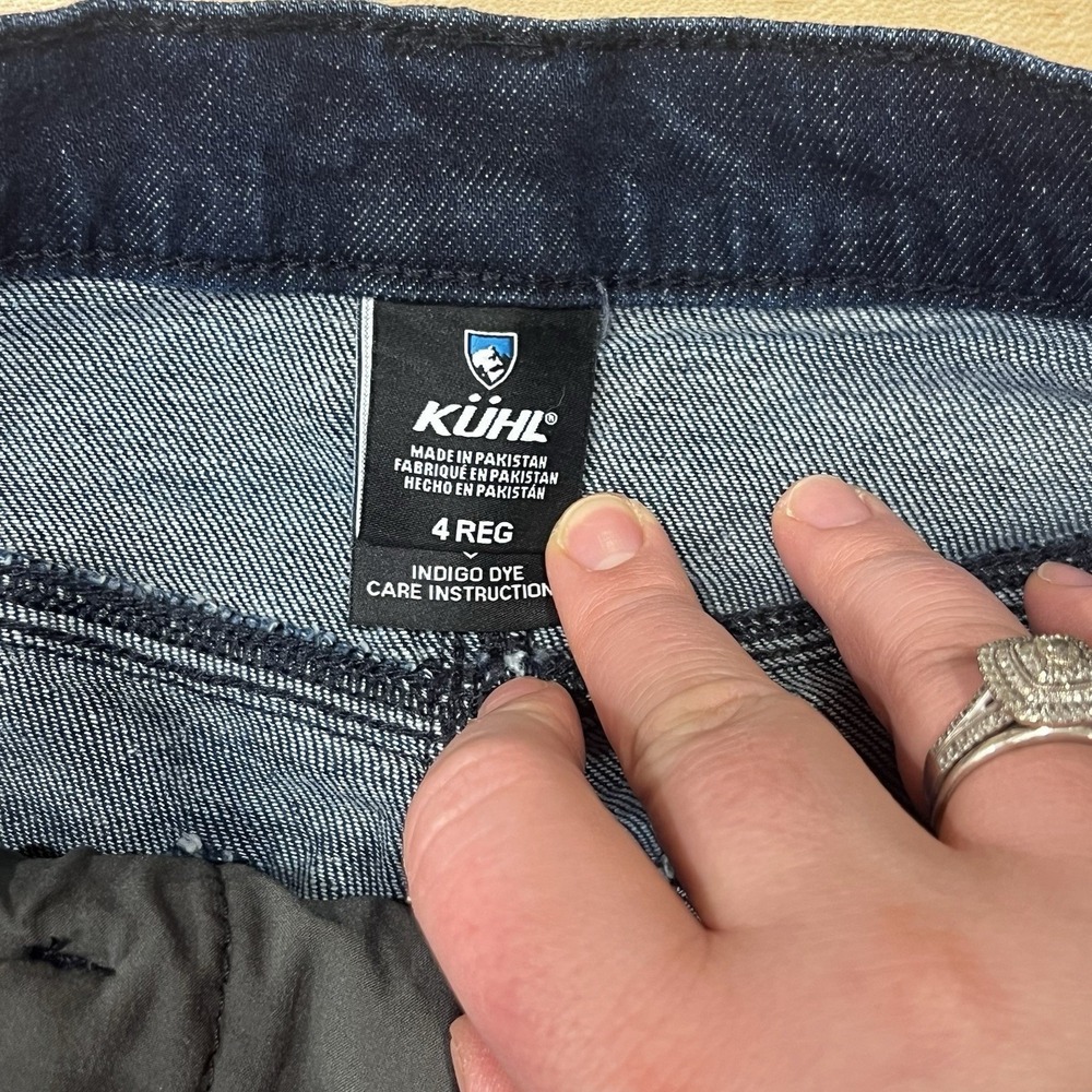 KUHL Regular Slim Stretch Jeans,‎ Women's Size 28x27 - Picture 4 of 8